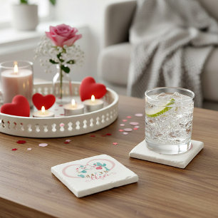 Llama Liefde  Stenen Onderzetter