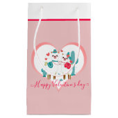 Llama Liefde Valentijn Klein Cadeauzakje (Voorkant)