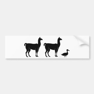 Llama, Llama, Duck Bumpersticker