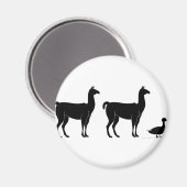 Llama, Llama, Duck Magneet (Voorkant / Achterkant)