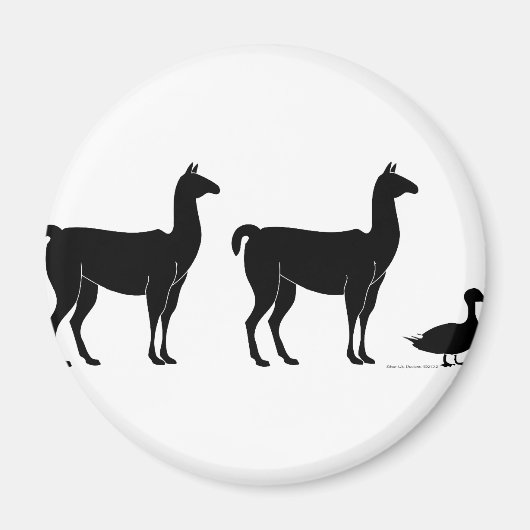 Llama, Llama, Duck Magneet (Voorkant)