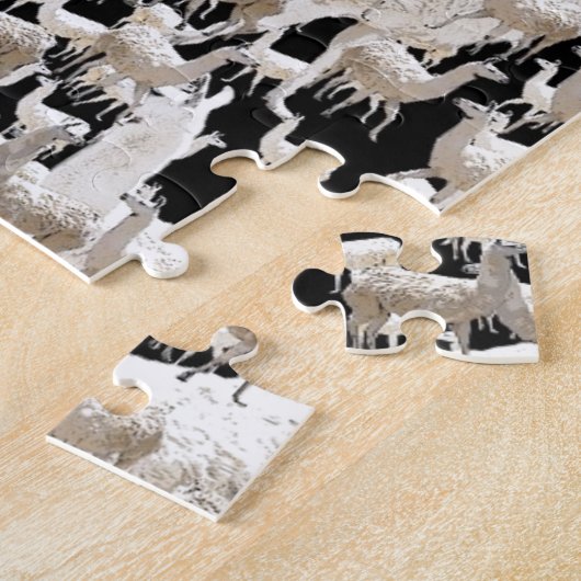 Llama Llama en meer Llamas Legpuzzel (Zijkant)