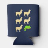 Llama Llama Llama Llama Blikjeskoeler (Achterkant)