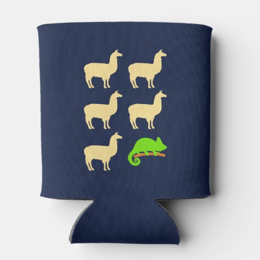 Llama Llama Llama Llama Blikjeskoeler (Achterkant)