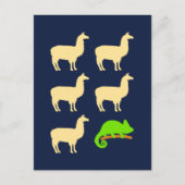 Llama Llama Llama Llama Briefkaart (Voorkant)