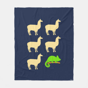 Llama Llama Llama Llama Fleece Deken