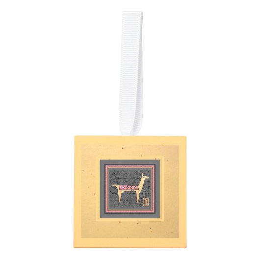 Llama Llama Llama Llama, Llama! Whimsical Decoratie (Voorkant)