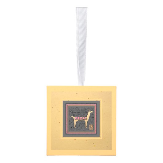 Llama Llama Llama Llama, Llama! Whimsical Decoratie (Rechts)