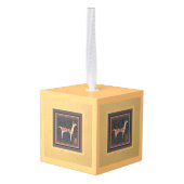 Llama Llama Llama Llama, Llama! Whimsical Decoratie (Achter hoekig)