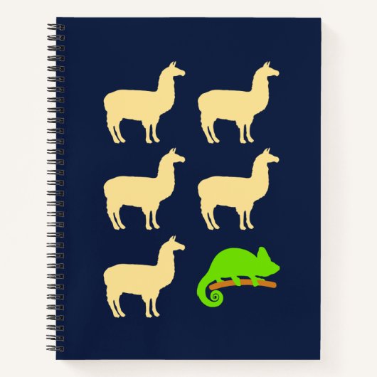 Llama Llama Llama Llama Notitieboek (Voorkant)