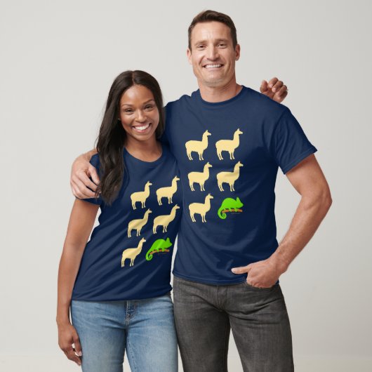 Llama Llama Llama Llama T-shirt (Unisex)