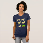 Llama Llama Llama Llama T-shirt (Voorkant volledig)