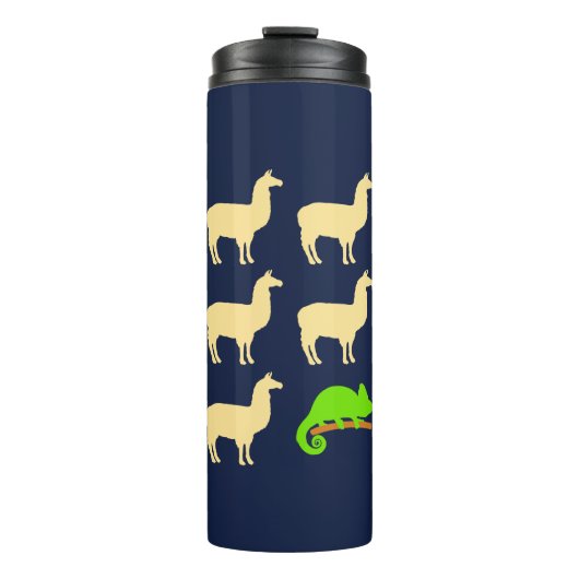 Llama Llama Llama Llama Thermosbeker (Voorkant)