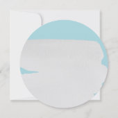 LLAMA LLAMA MAMA Baby shower Invitation Kaart (Achterkant)