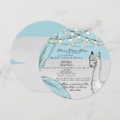 LLAMA LLAMA MAMA II Baby shower Uitnodiging (Voorkant / Achterkant)