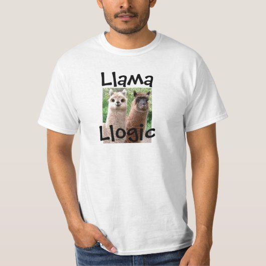 Llama Llogic T-shirt (Voorkant)