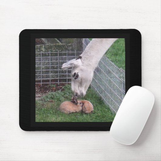 Llama Llove en Bunny Muismat (Met muis)