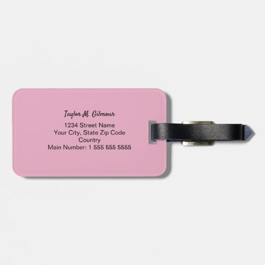 Llama Locator: gepersonaliseerd Llama Bagagelabel (Achterkant horizontaal)