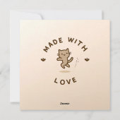 Llama Love Kaart (Achterkant)