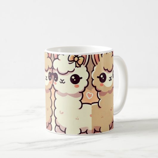 Llama Love Koffiemok (Voorkant rechts)