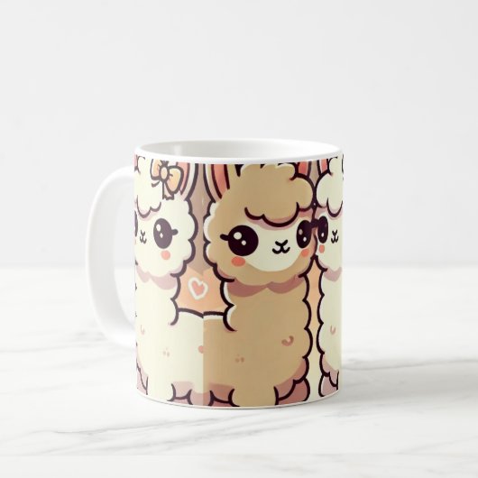 Llama Love Koffiemok (Voorkant links)