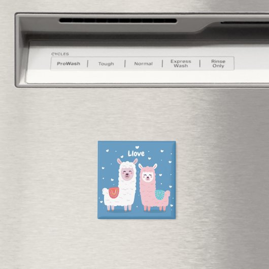 Llama Love Magneet (Insitu (Vaatwasser))