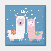 Llama Love Magneet (Voorkant)