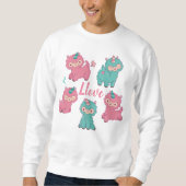 Llama Love Sweatshirt (Voorkant)