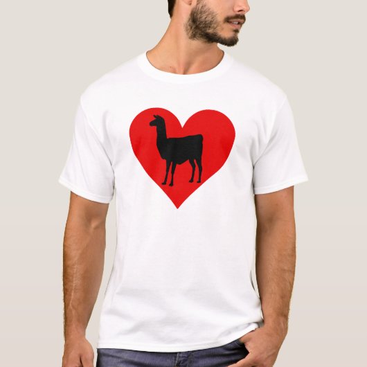 Llama Love T-shirt (Voorkant)