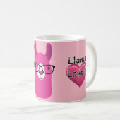 Llama Lover Coffee Mok (Voorkant rechts)