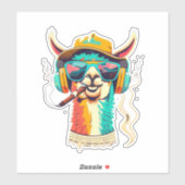 Llama Lovers Unite Shop onze Sticker (Vel)