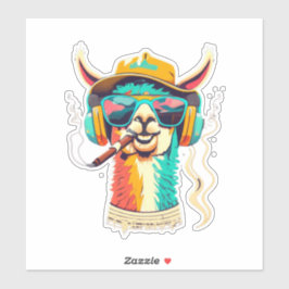 Llama Lovers Unite Shop onze Sticker