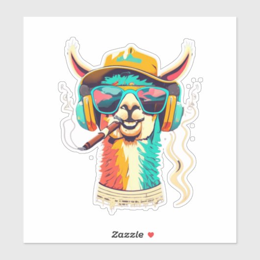 Llama Lovers Unite Shop onze Sticker (Vel)