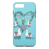 Llama Loves Cactus Case-Mate iPhone Case (Achterkant)