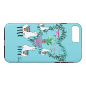 Llama Loves Cactus Case-Mate iPhone Case (Achterkant (Horizontaal))