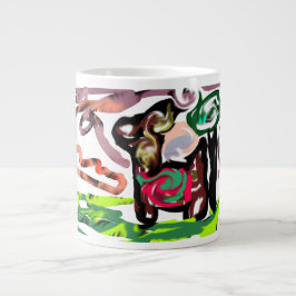 Llama Lui Grote Koffiekop