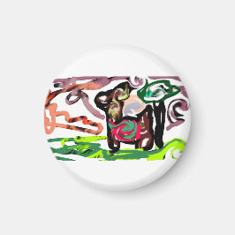 Llama Lui Magneet
