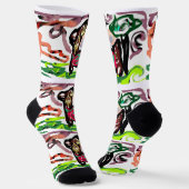 Llama Lui Sokken (Gebogen)