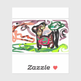 Llama Lui Sticker