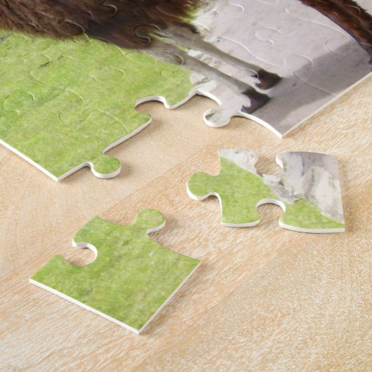 llama machu picchu legpuzzel (Zijkant)