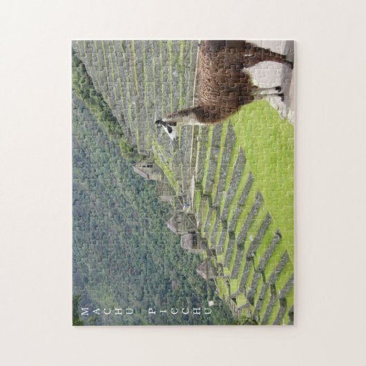 llama machu picchu legpuzzel (Verticaal)