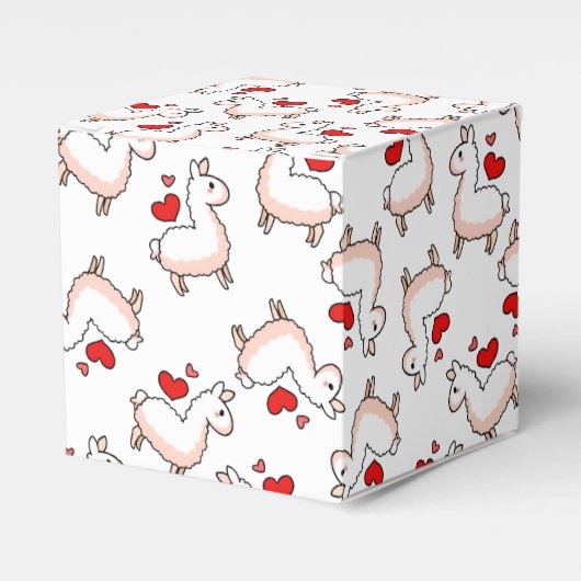 Llama Madness Bedankdoosjes (Voorkant Zijde)