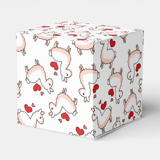 Llama Madness Bedankdoosjes (Achterkant)