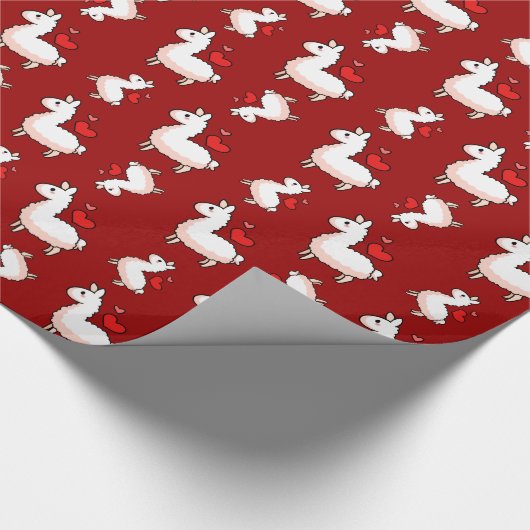 Llama Madness Cadeaupapier (Hoek)