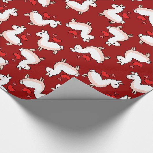 Llama Madness Cadeaupapier (Hoek)