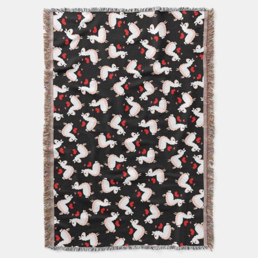 Llama Madness Deken (Voorkant Verticaal)