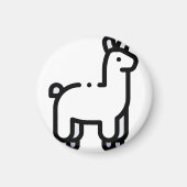 Llama Magneet (Voorkant)