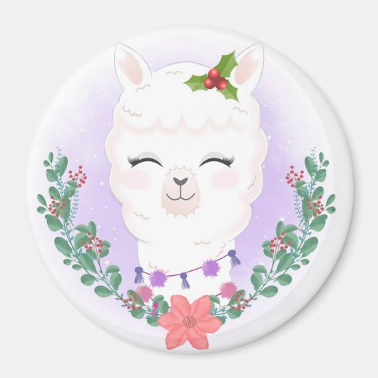 Llama Magneet (Voorkant)