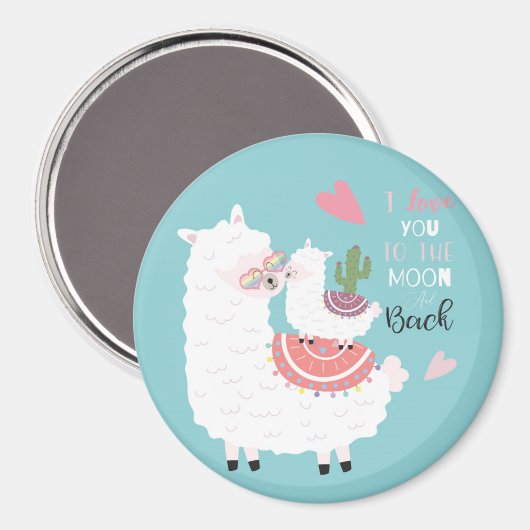 Llama Magneet (Voorkant / Achterkant)