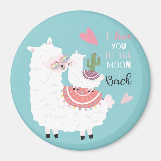 Llama Magneet (Voorkant)